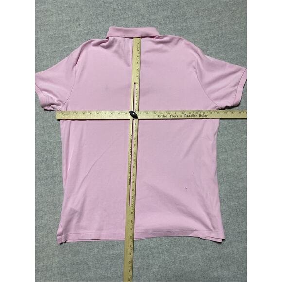 Polo Ralph Lauren Shirt Mens Extra Large Pink Flesh Pony Golf Preppy Classic - Picture 7 of 9